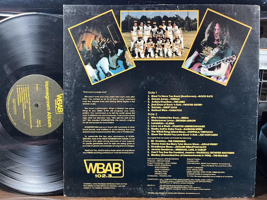 Homegrown Album (VINYL) | Very Good Plus (VG+) Very Good Plus (VG+) - ROCK / USED *VERY GOOD+*