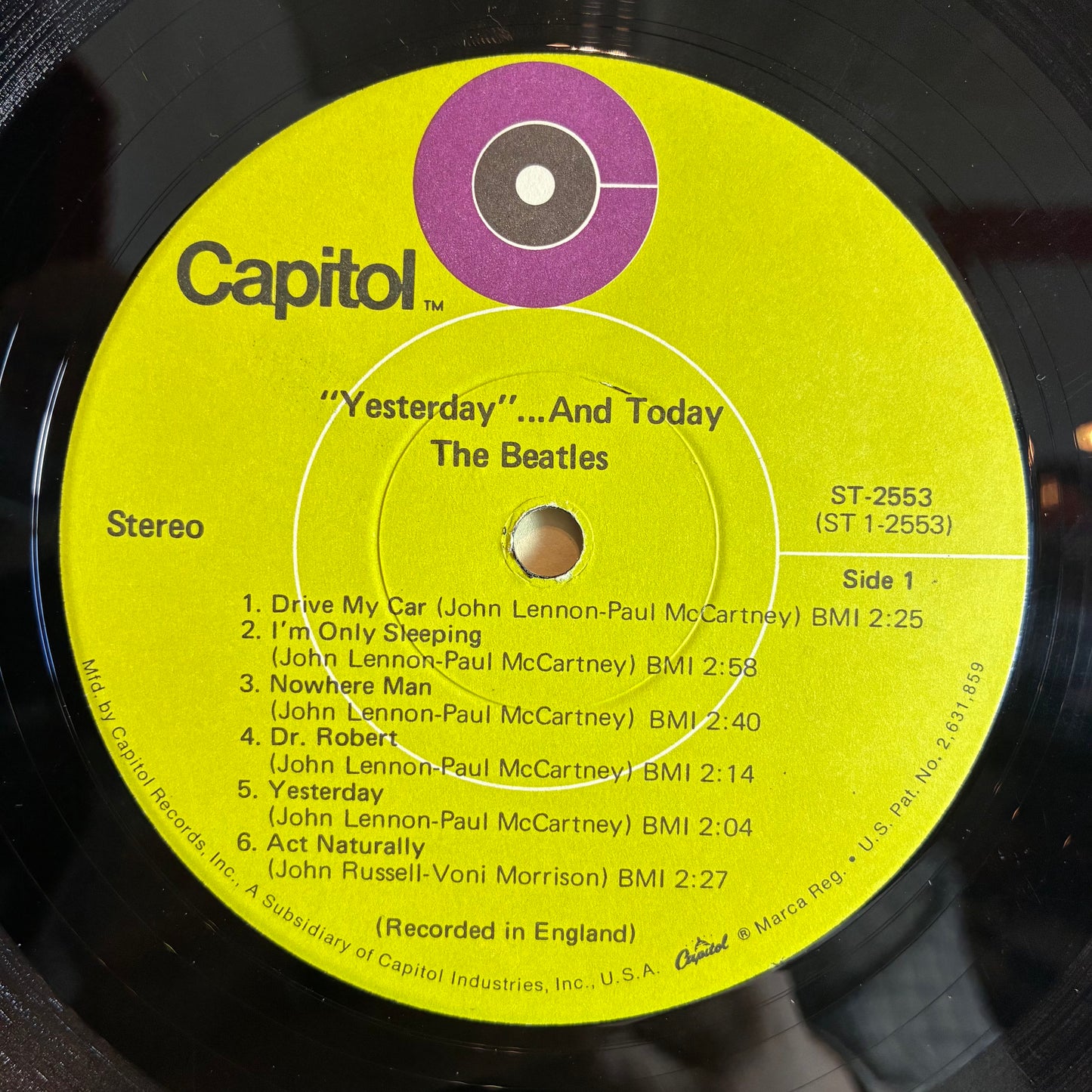 The Beatles - Yesterday And Today (VINYL) | Very Good Plus (VG+) Very Good (VG) - ROCK / USED *VERY GOOD+*