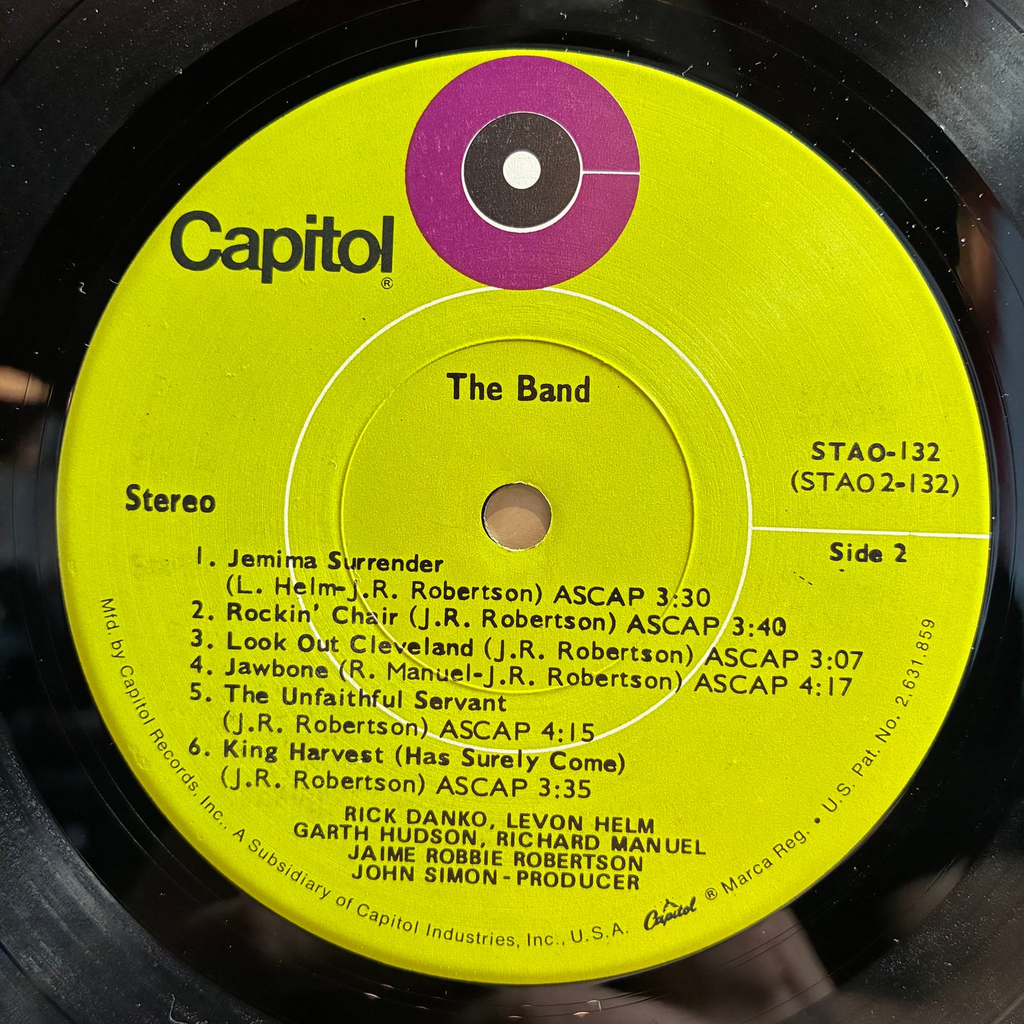 The Band - The Band (VINYL) | Very Good Plus (VG+) Excellent (EX) - ROCK / USED *VERY GOOD+*
