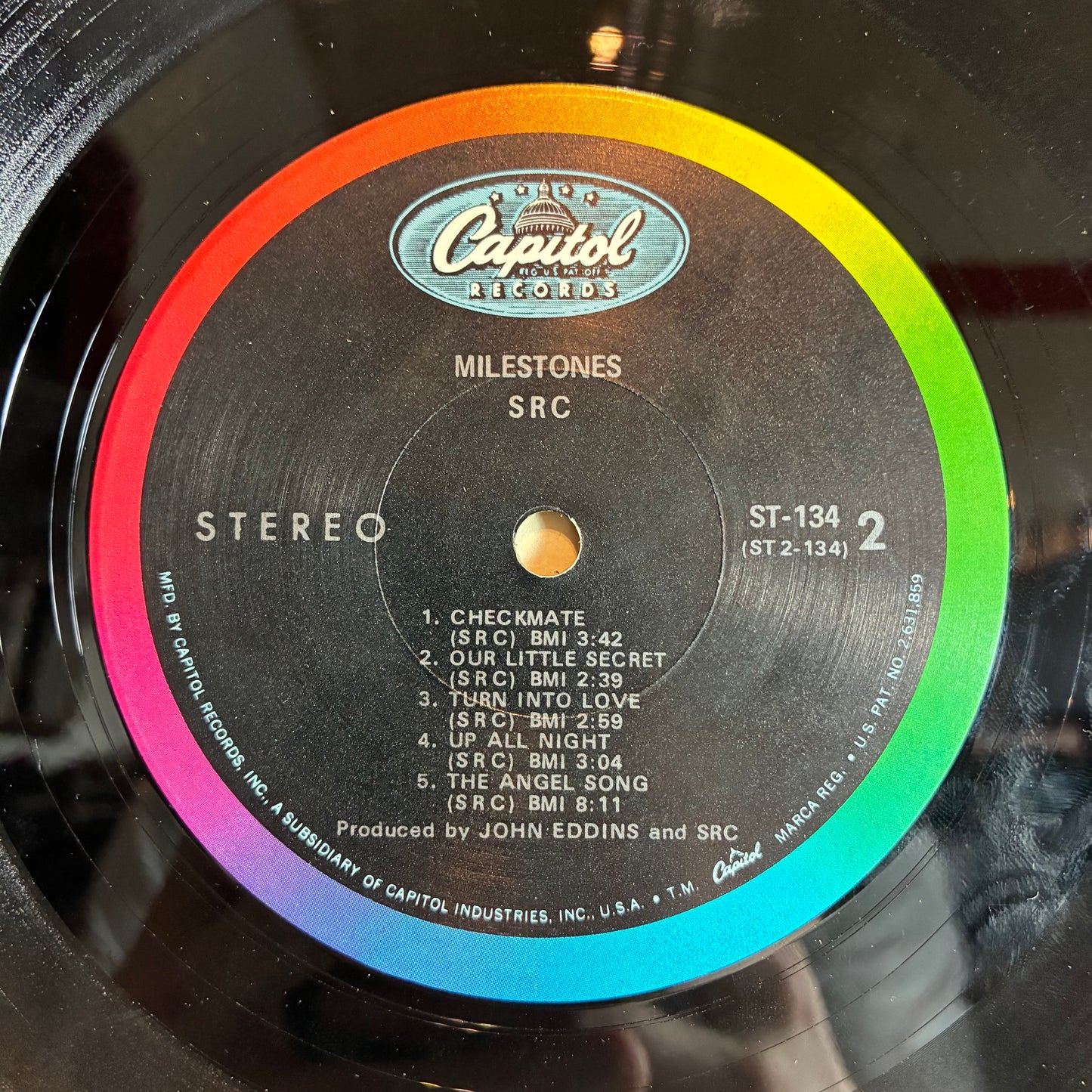 SRC - Milestones (VINYL) | Very Good Plus (VG+) Very Good Plus (VG+) - ROCK / USED *VERY GOOD+*