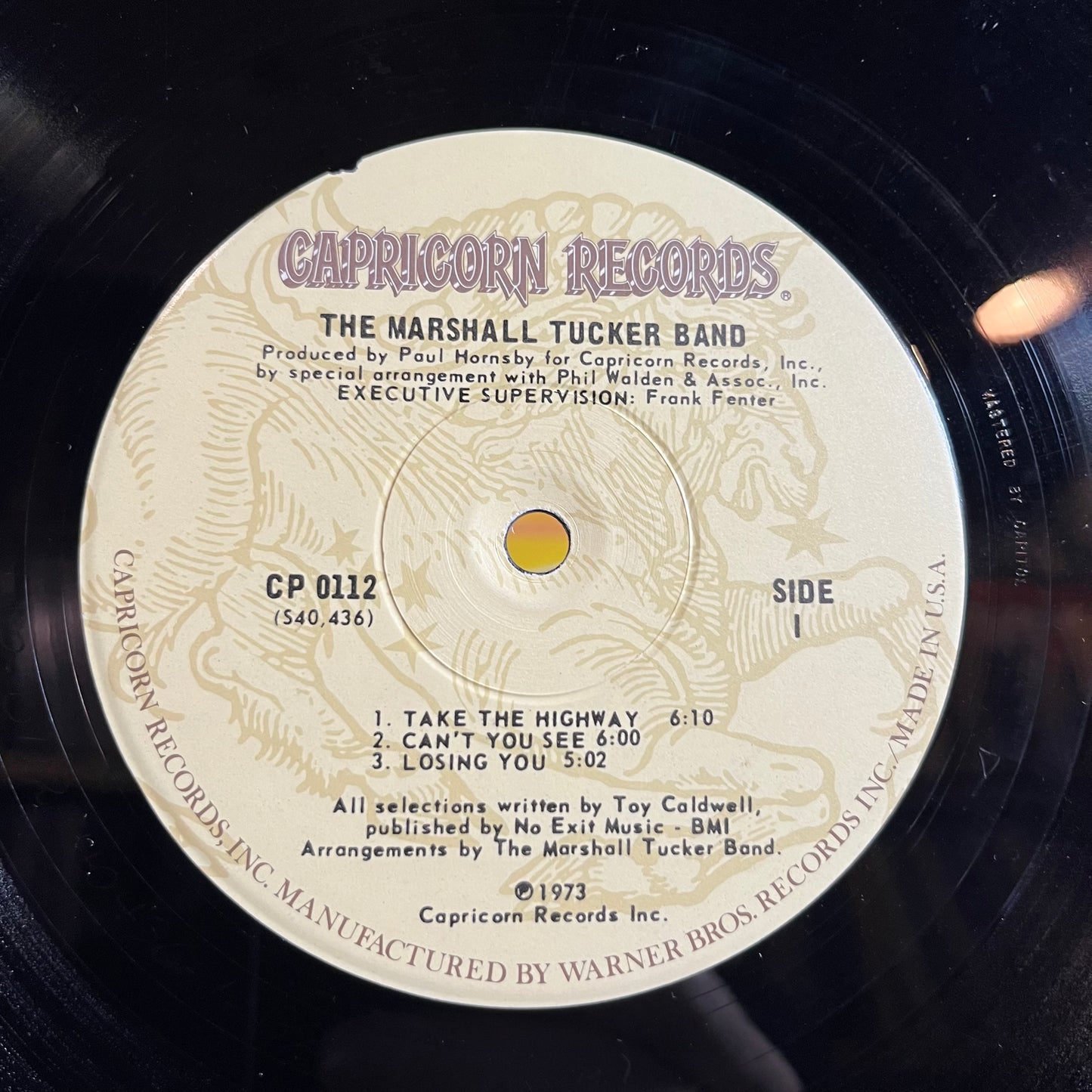 The Marshall Tucker Band (VINYL) | Very Good (VG) Very Good Plus (VG+) - ROCK / USED *VERY GOOD*
