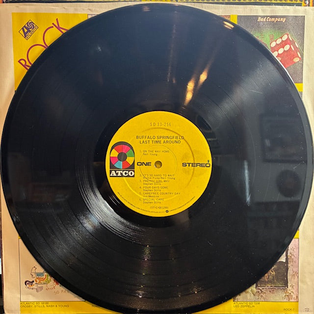 Last Time Around (VINYL) | Very Good (VG) Very Good Plus (VG+) - ROCK / USED *VERY GOOD*