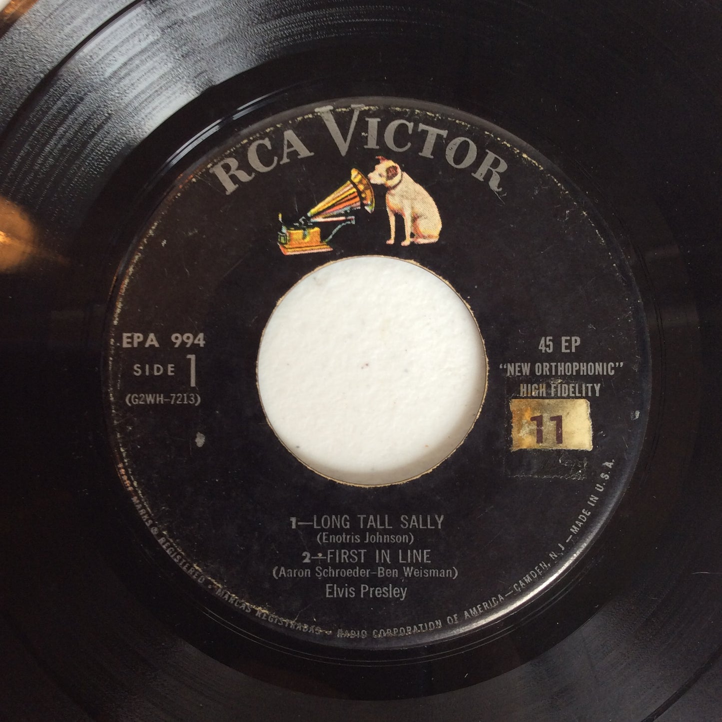 Strictly Elvis (7" VINYL) | Very Good (VG) Very Good Plus (VG+) - ROCK / USED *VERY GOOD*