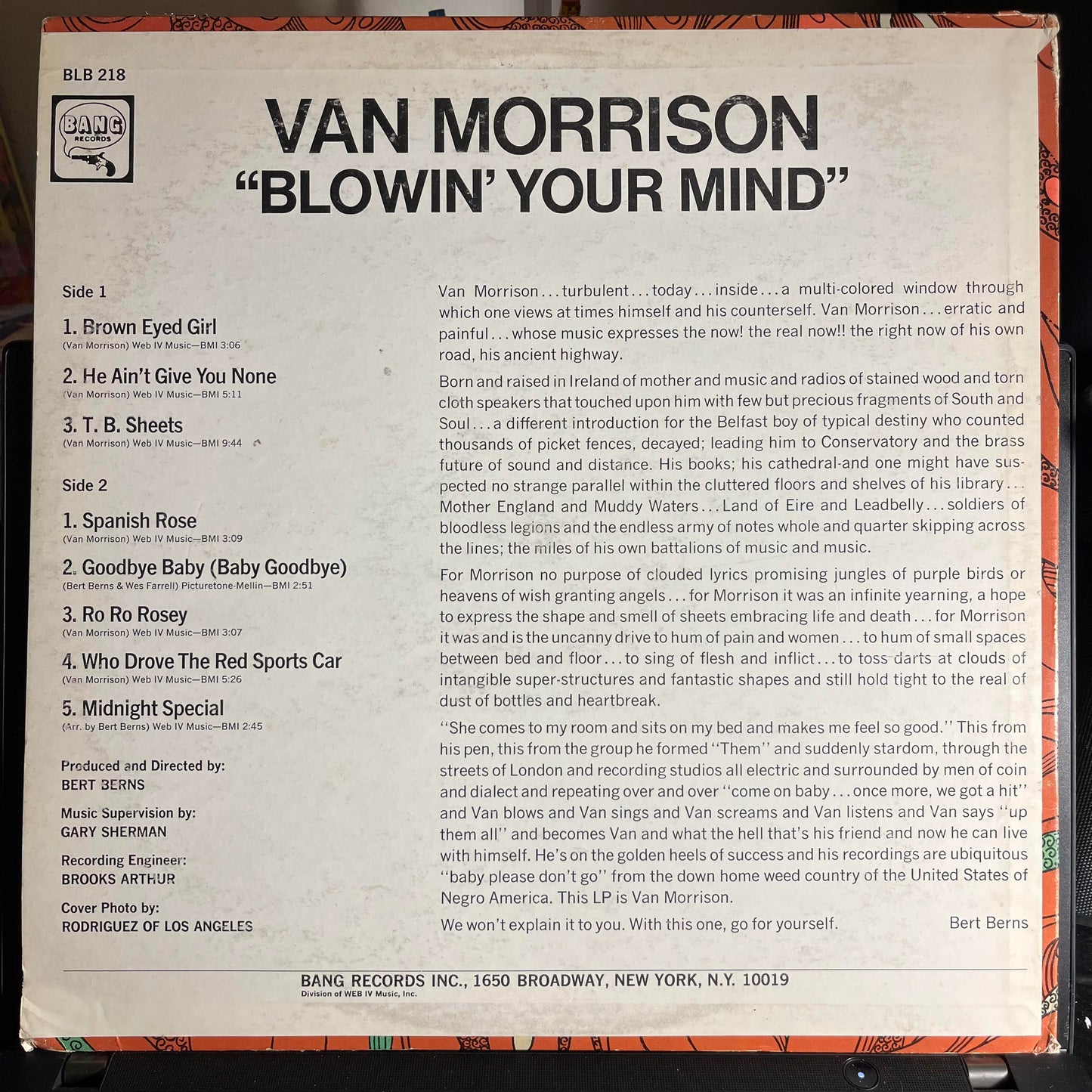 Blowin' Your Mind! | Very Good (VG) Excellent (EX) - FOLK / USED *VERY GOOD*