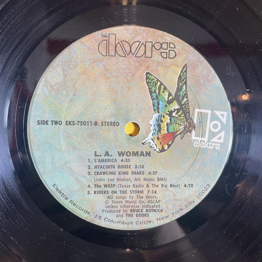 L.A. Woman (VINYL) | Very Good (VG) Very Good Plus (VG+) - ROCK / USED *VERY GOOD*