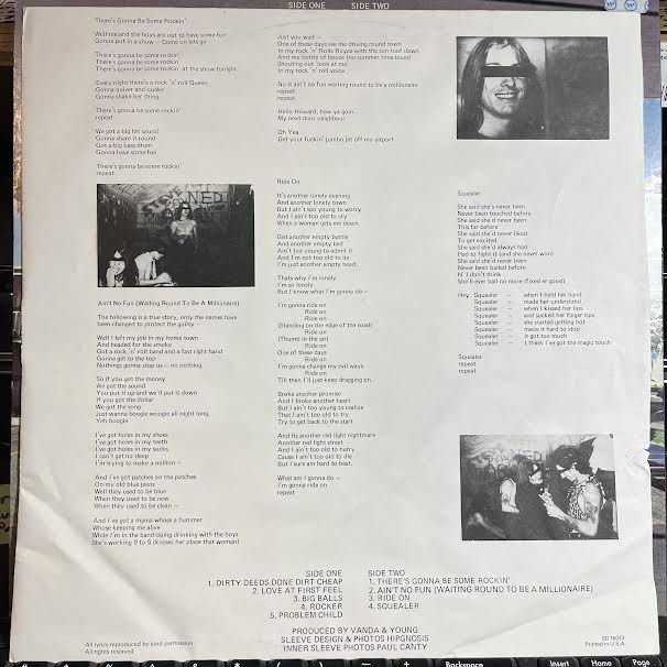 Dirty Deeds Done Dirt Cheap (VINYL) | Very Good (VG) Excellent+ (EX+) - ROCK / USED *VERY GOOD*