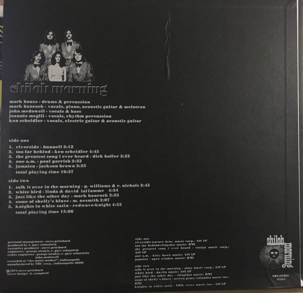 Shiloh Morning | Very Good (VG) Excellent (EX)