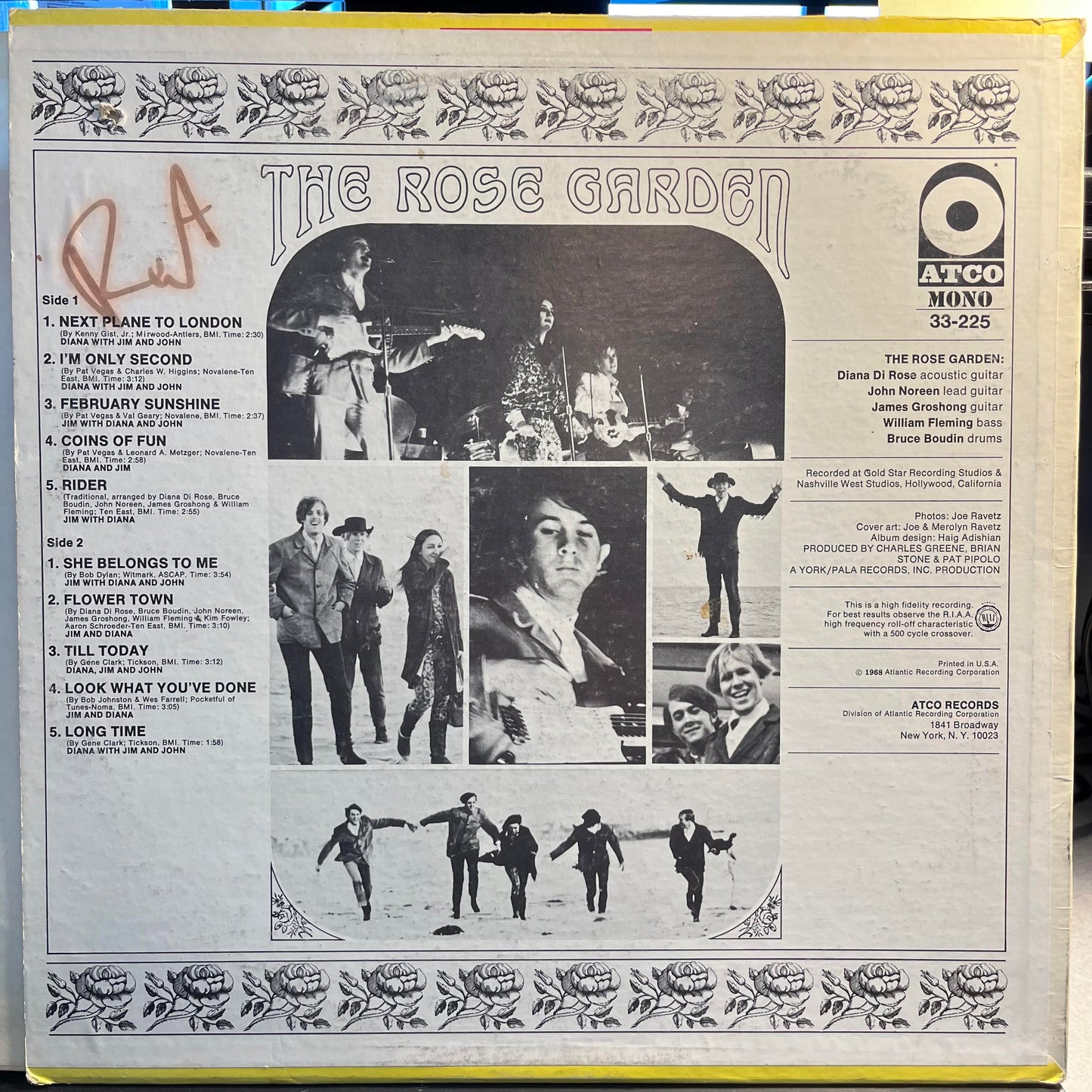 The Rose Garden | Very Good (VG) Very Good Plus (VG+)