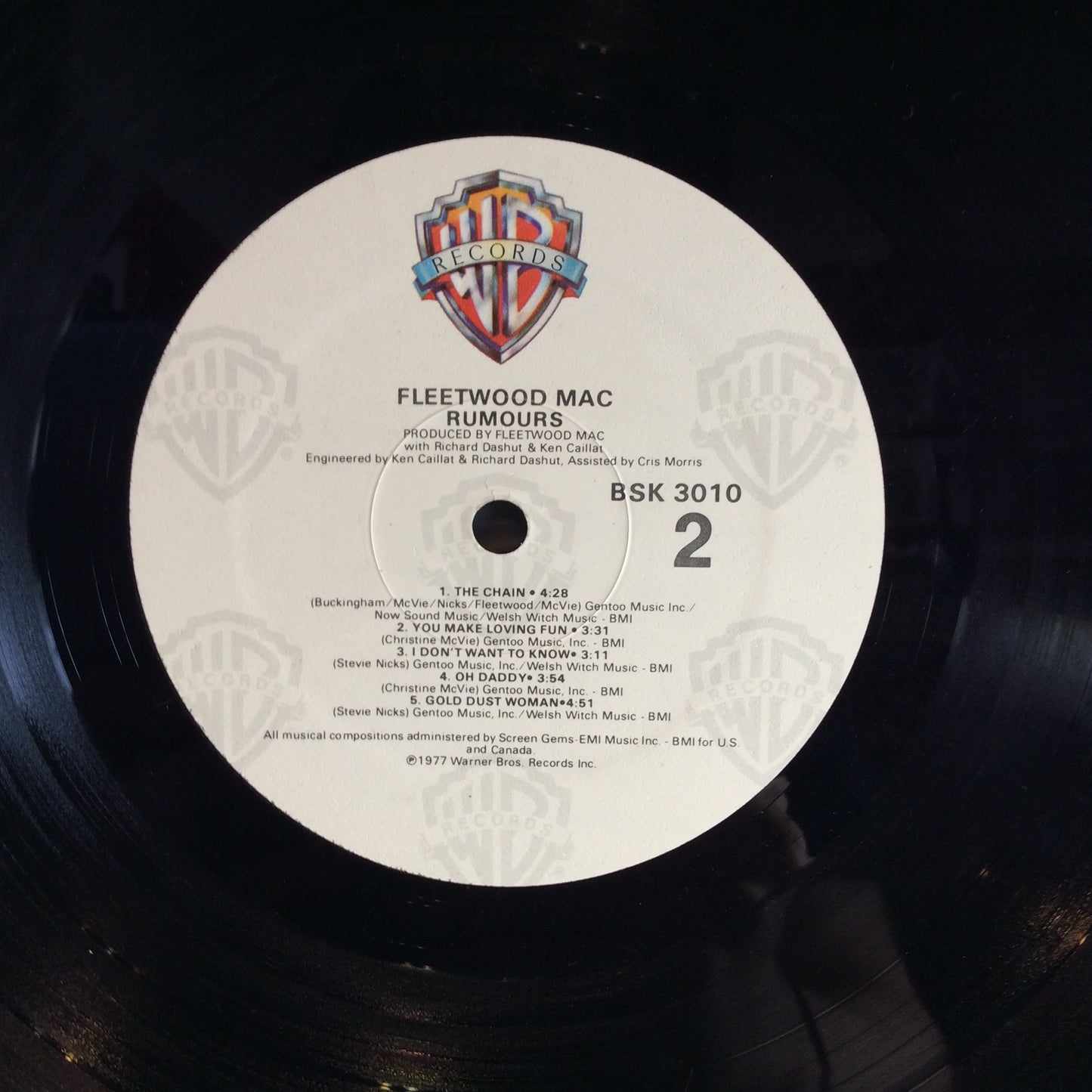 Rumours (VINYL) | Very Good (VG) Excellent (EX) - ROCK / USED *VERY GOOD*