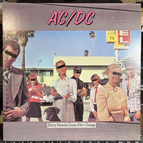 Dirty Deeds Done Dirt Cheap (VINYL) | Very Good (VG) Excellent+ (EX+) - ROCK / USED *VERY GOOD*