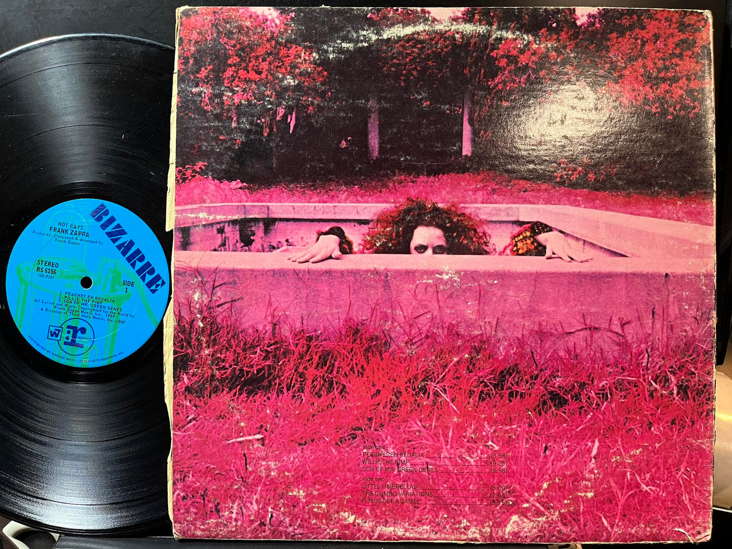 Frank Zappa - Hot Rats (VINYL) | Very Good (VG) Very Good (VG) - ROCK / USED *VERY GOOD*