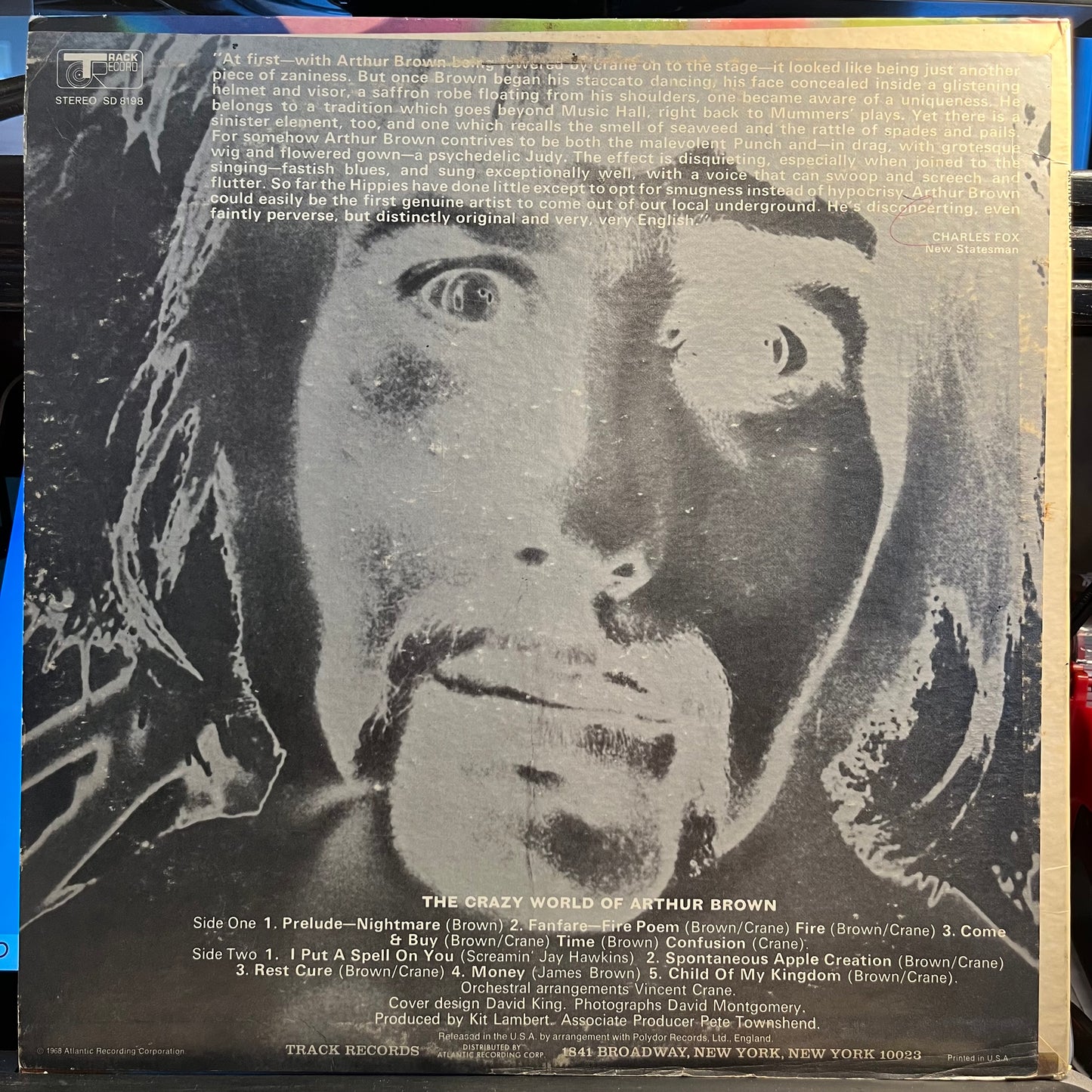 The Crazy World Of Arthur Brown *MGM* | Very Good (VG) Very Good Plus (VG+)