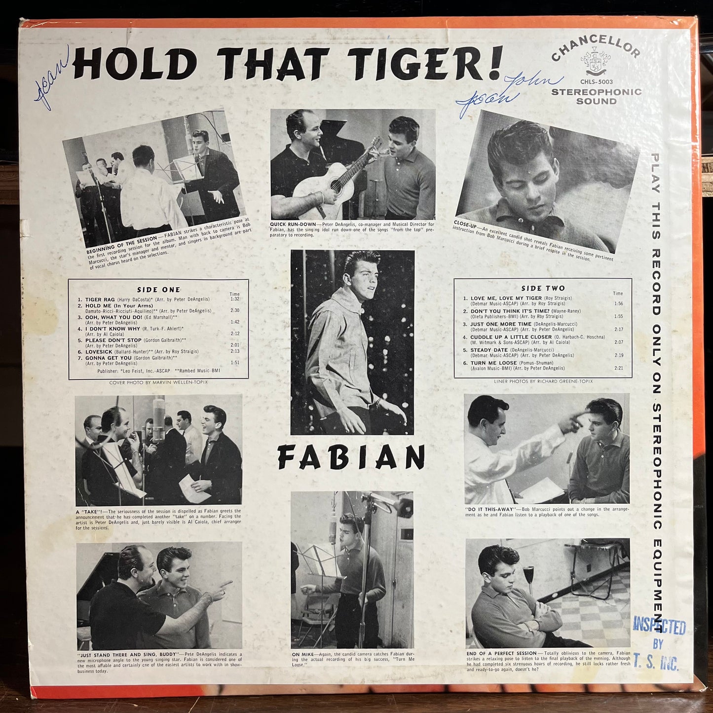 Hold That Tiger (VINYL) | Very Good (VG) Near Mint (NM) - ROCK / USED *VERY GOOD*