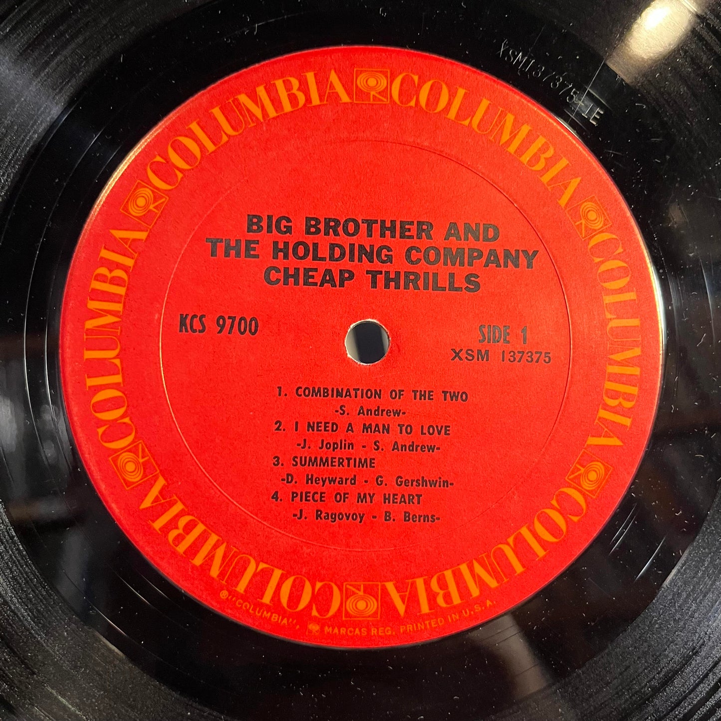 Big Brother & The Holding Company - Cheap Thrills *REPRESS* | Very Good (VG) - ROCK / USED *VERY GOOD*