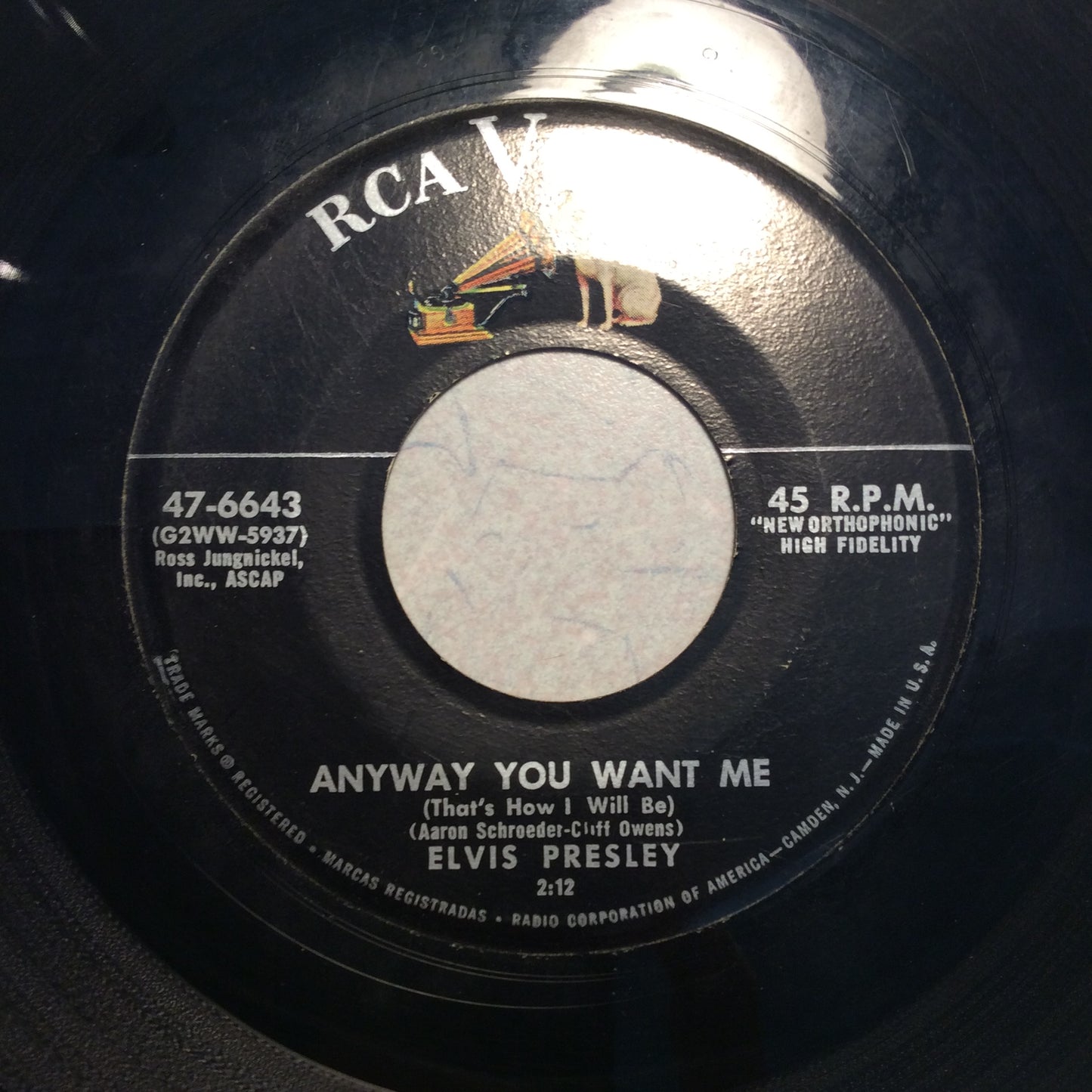 Love Me Tender (7" VINYL) | Very Good (VG) Very Good Plus (VG+) - ROCK / USED *VERY GOOD*