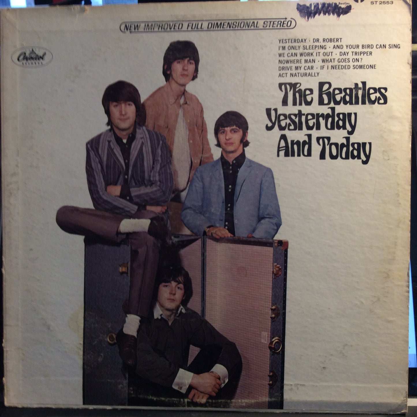 Yesterday And Today (VINYL) | Very Good (VG) Very Good Plus (VG+) - ROCK / USED *VERY GOOD*
