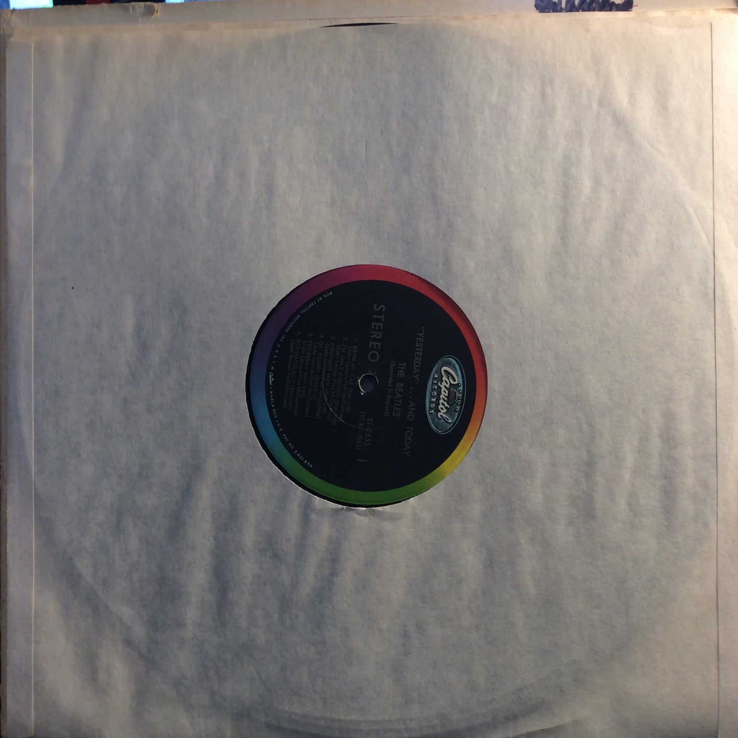 Yesterday And Today (VINYL) | Very Good (VG) Very Good Plus (VG+) - ROCK / USED *VERY GOOD*