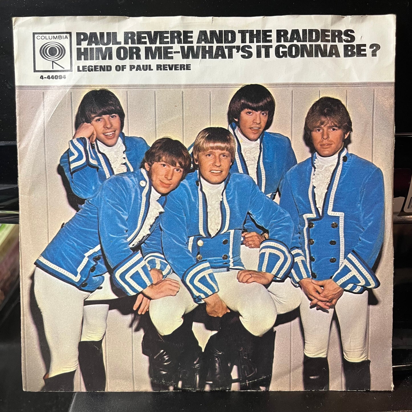 Paul Revere And The Raiders - Him Or Me - What's It Gonna Be? (VINYL 7") | Excellent+ (EX+) Excellent+ (EX+) - ROCK / USED *EXCELLENT+*