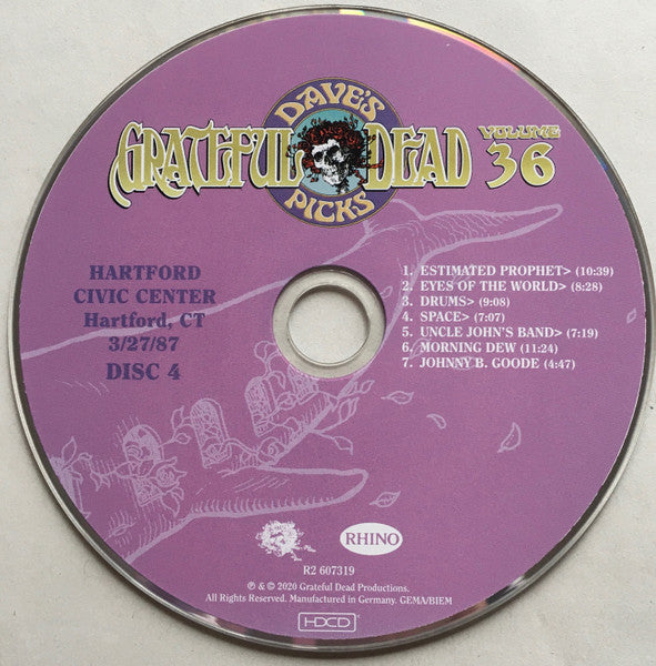 Dave's Picks, Volume 36 (CD BOX)(Hartford Civic Center, Hartford, CT • 3/26-27/87) | Mint (M) Near Mint (NM) - ROCK