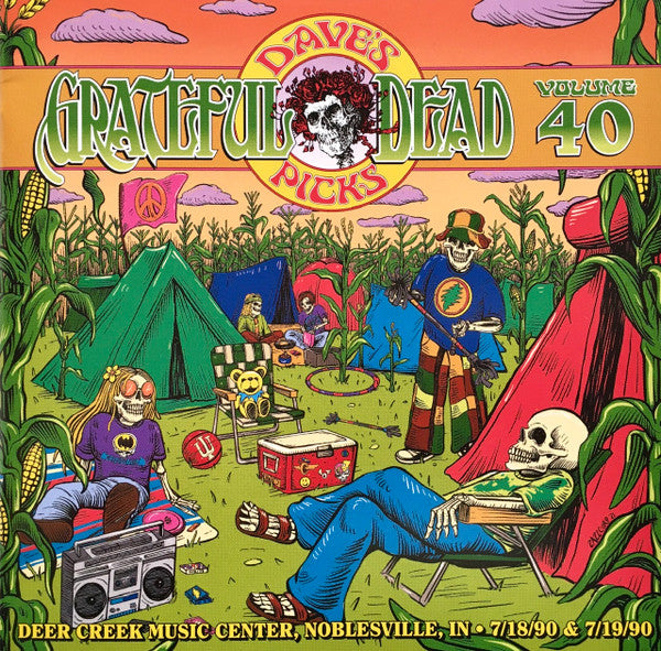 Dave's Picks, Volume 40 (3xCD)(Deer Creek Music Center, Noblesville, IN • 7/18-19/90 | Mint (M) Near Mint (NM) - ROCK