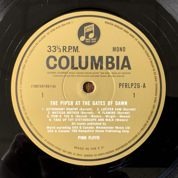 The Piper At The Gates Of Dawn | Mint (M) Mint (M) - ROCK