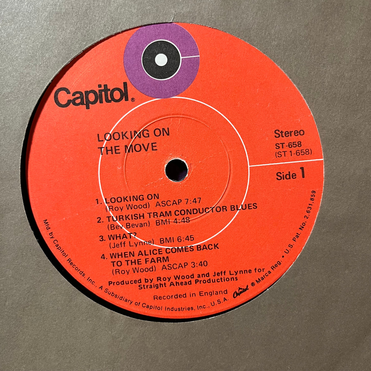 The Move - Looking On (VINYL LP) | USED Very Good (VG) Very Good Plus (VG+) ROCK