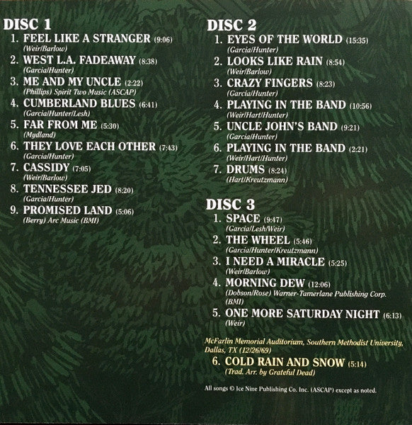 Dave's Picks, Volume 44 (3xCD)(Autzen Stadium, U. Of Oregon, Eugene, OR • 6/23/90) | Mint (M) Near Mint (NM) - ROCK