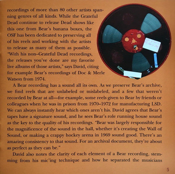 Dave's Picks, Volume 43 (3xCD)(San Francisco, 11/2/69 • Dallas, 12/26/69) | Mint (M) Near Mint (NM) - ROCK