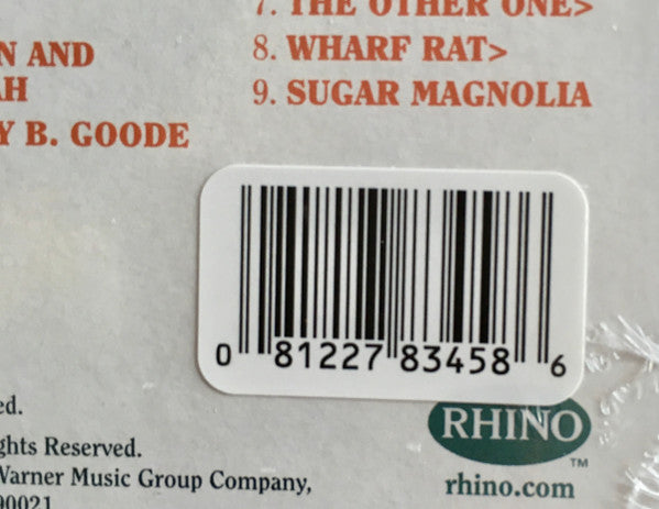 Dave's Picks, Volume 45 (4xCD)(Paramount Theatre, Portland, OR • 10/1-2/77) | Mint (M) Near Mint (NM) - ROCK