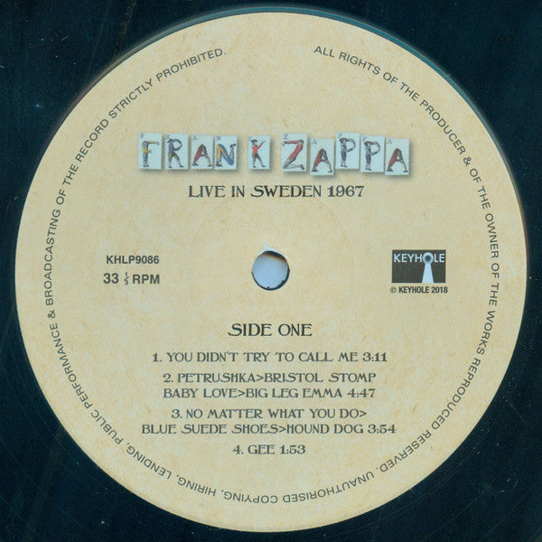 Live In Sweden 1967 | Mint (M) Mint (M)