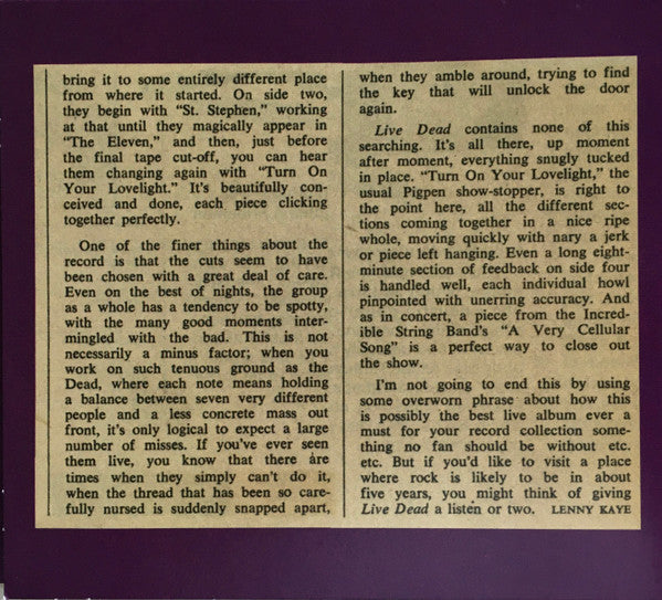 Dave's Picks, Volume 43 (3xCD)(San Francisco, 11/2/69 • Dallas, 12/26/69) | Mint (M) Near Mint (NM) - ROCK