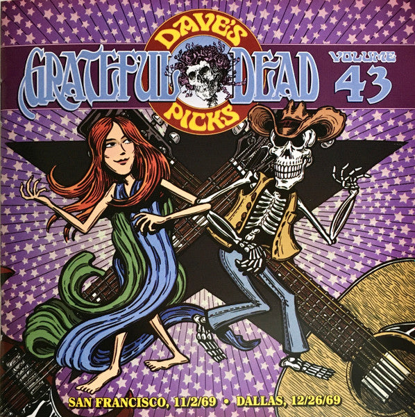 Dave's Picks, Volume 43 (3xCD)(San Francisco, 11/2/69 • Dallas, 12/26/69) | Mint (M) Near Mint (NM) - ROCK