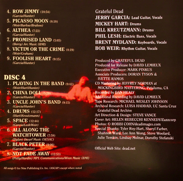 Dave's Picks, Volume 40 (3xCD)(Deer Creek Music Center, Noblesville, IN • 7/18-19/90 | Mint (M) Near Mint (NM) - ROCK