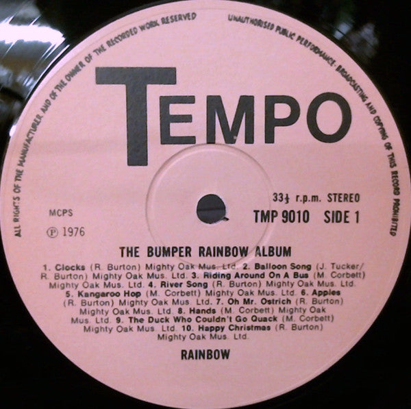 The Bumper Rainbow Album | Near Mint (NM) Near Mint (NM) - CHILDRENS / USED *NEAR MINT*