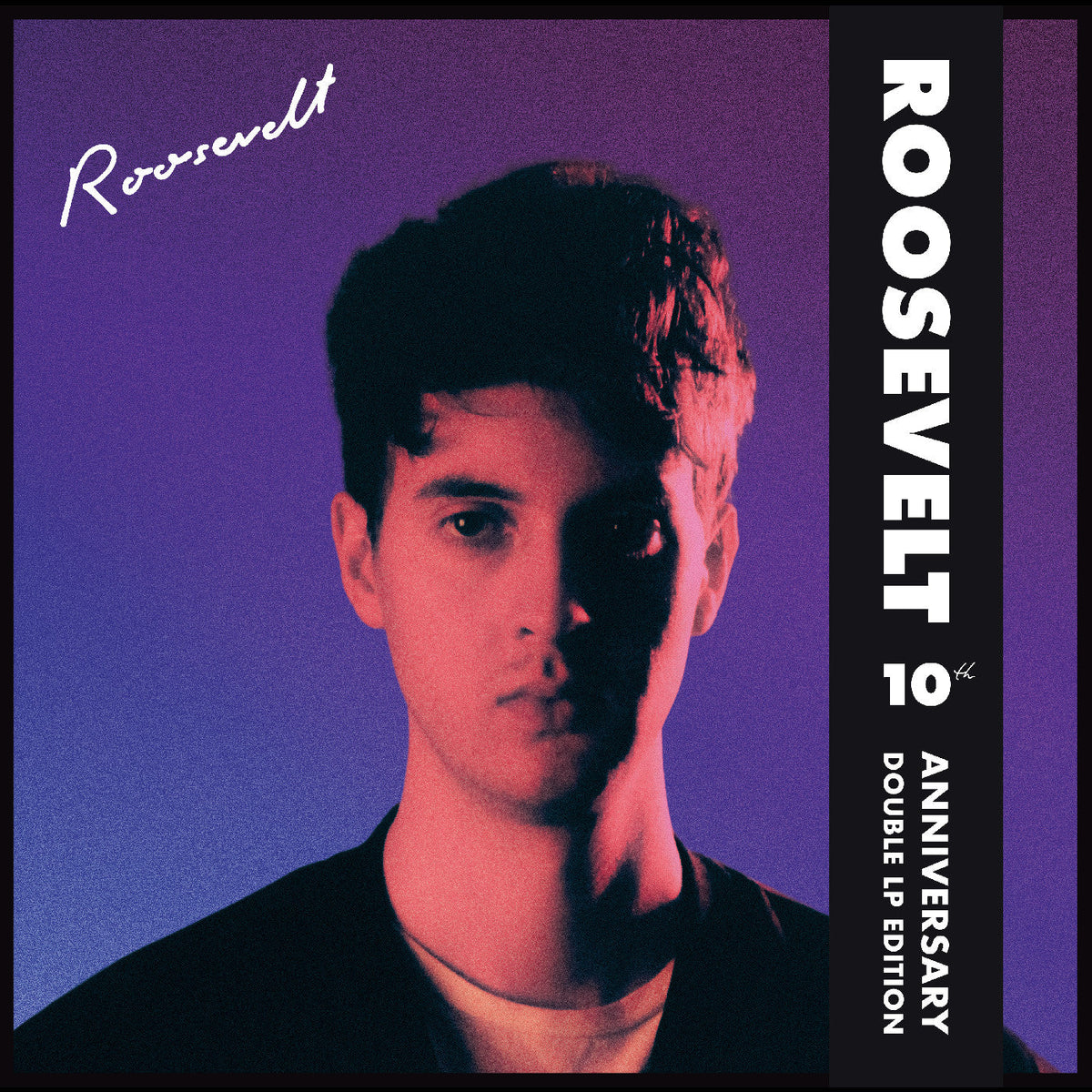 Roosevelt - (PRESALE 8/21/26) Roosevelt (10th Ann)(GATEFOLD OBISTRIP SIGNED POSTCARD WHITE VINYL 2xLP CITY SLANG LP-SLANG-50619X 2026) | NEW Mint (M) Mint (M) - POP *NEW/COLOR*