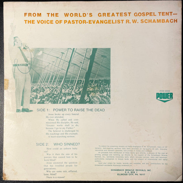 Power To Raise The Dead | Very Good Plus (VG+) Very Good Plus (VG+)