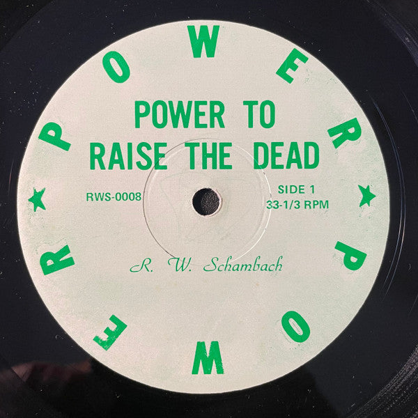 Power To Raise The Dead | Very Good Plus (VG+) Very Good Plus (VG+)