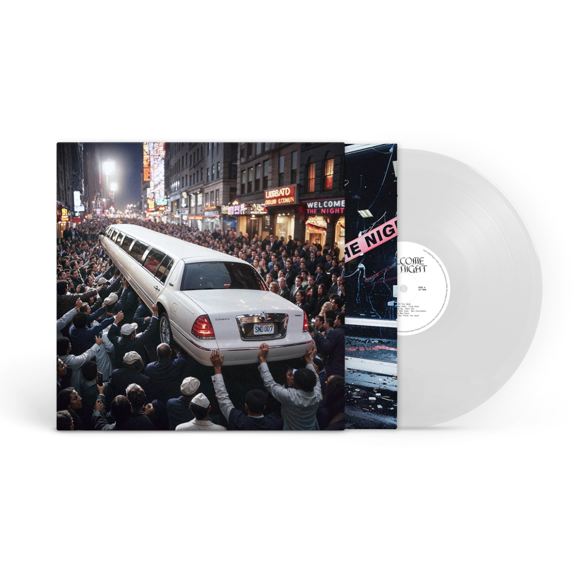 Welcome The Night (IEX: CLEAR VINYL) | Mint (M) Mint (M)