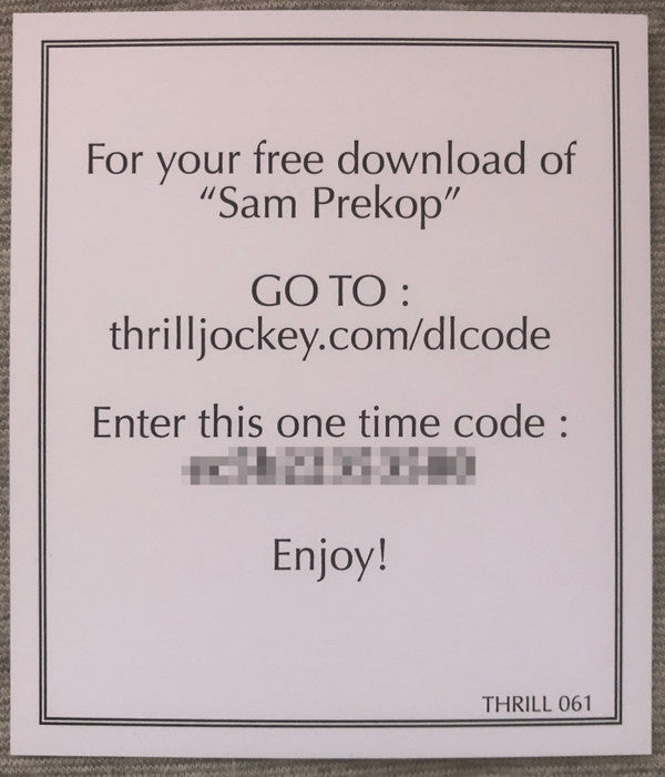 Sam Prekop | Mint (M) Mint (M)