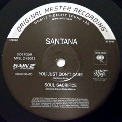 Santana Santana Mobile Fidelity Sound Lab, Columbia, Sony Music Commercial Music Group 2x12", Album, Ltd, Num, RE, RM, 180 Mint (M) Mint (M)