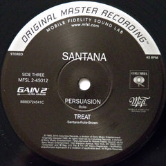 Santana Santana Mobile Fidelity Sound Lab, Columbia, Sony Music Commercial Music Group 2x12", Album, Ltd, Num, RE, RM, 180 Mint (M) Mint (M)