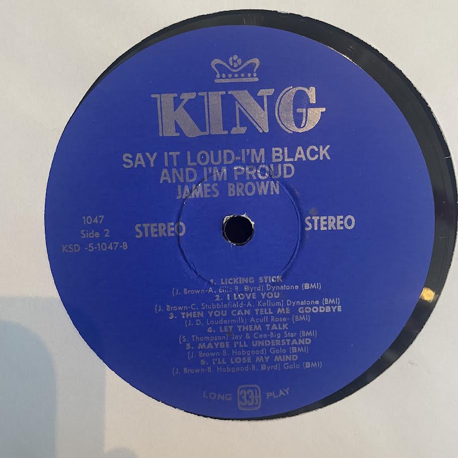 James Brown - Say It Loud I'm Black And I'm Proud (VINYL) | Very Good Plus (VG+) Excellent (EX)