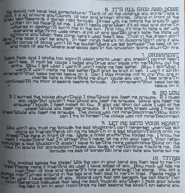 Desire Pathway | Mint (M) Mint (M) - ALT/INDIE *NEW*