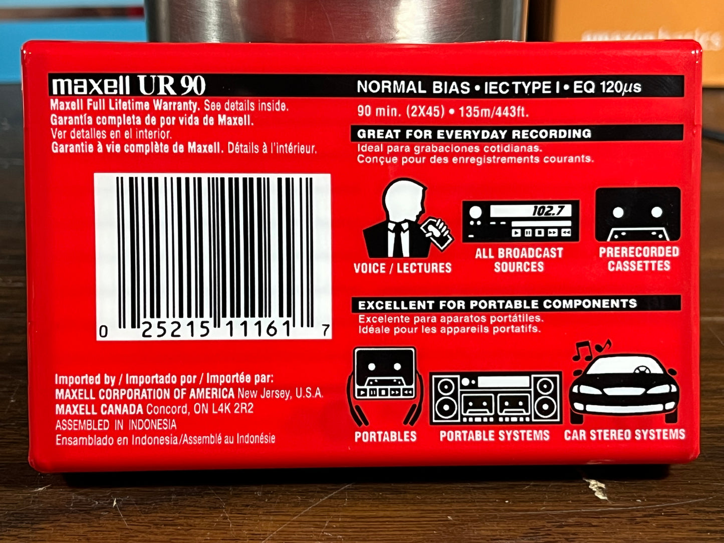 AUDIO CASSETTE / 90 MIN / NORMAL BIAS | Mint (M) Mint (M) - *SEALED*