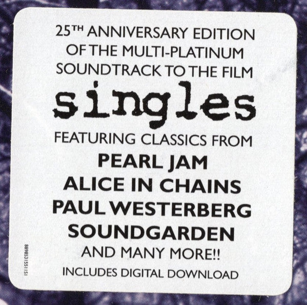Singles - Original Motion Picture Soundtrack (VINYL) | - SOUNDTRACK *W CD*
