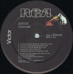 Clannad Sirius LP Near Mint (NM or M-) Near Mint (NM or M-)