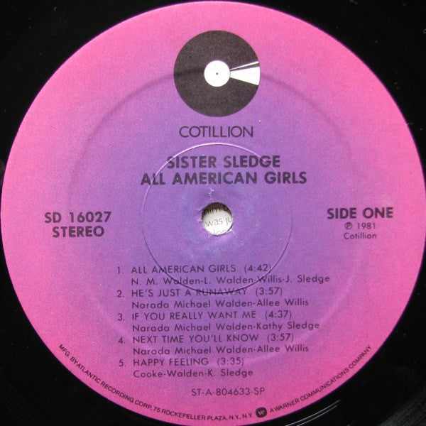 All American Girls | Near Mint (NM) Near Mint (NM) - FUNK / USED *NEAR MINT*