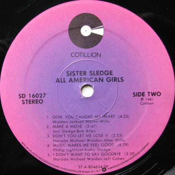 All American Girls | Near Mint (NM) Near Mint (NM) - FUNK / USED *NEAR MINT*
