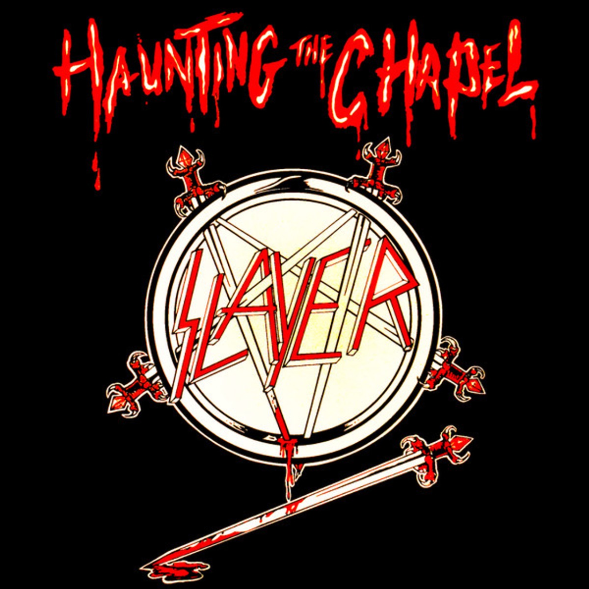Haunting The Chapel (Colored Vinyl, Red & White Marble) | Mint (M) Mint (M) - METAL *NEW*