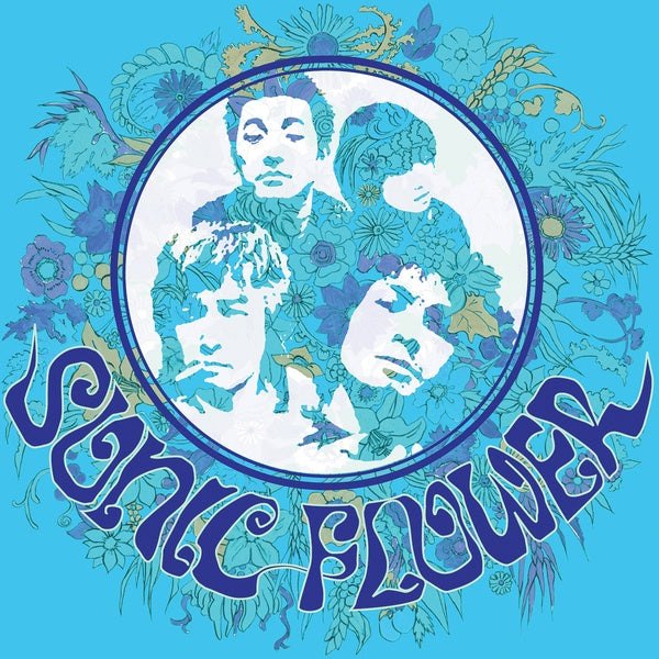 Sonic Flower (Transparent Blue/White/Solid Blue Striped Vinyl) |
